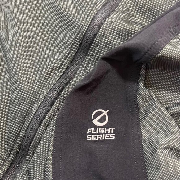 50% off! The North Face Men’s Jacket L Gray Black flight series full zip lightwe - Picture 9 of 12